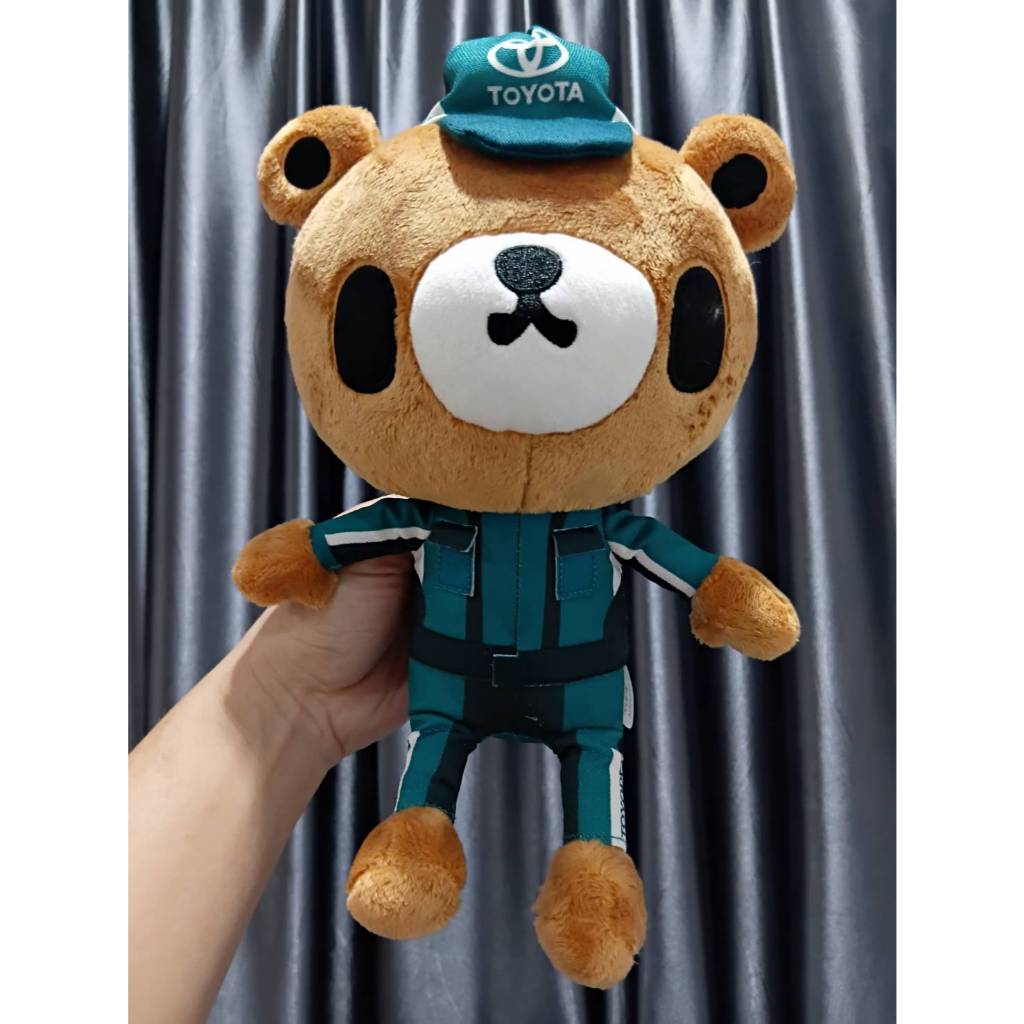 ตุ๊กตาหมี Okayama Toyota Toyopet Plush Teddy Bear ขนาด 10 นิ้ว