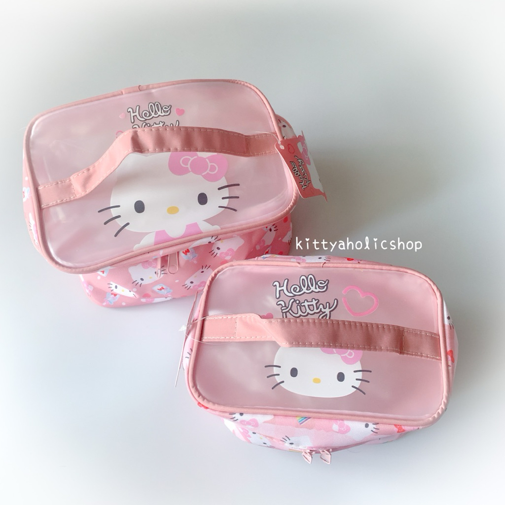 สินค้าพร้อมส่งใน1-2วัน ไม่ต้องพรีค่ะ !! กระเป๋าเครื่องสำอาง กระเป๋าเครื่องสำอางคิตตี้ คิตตี้ kitty