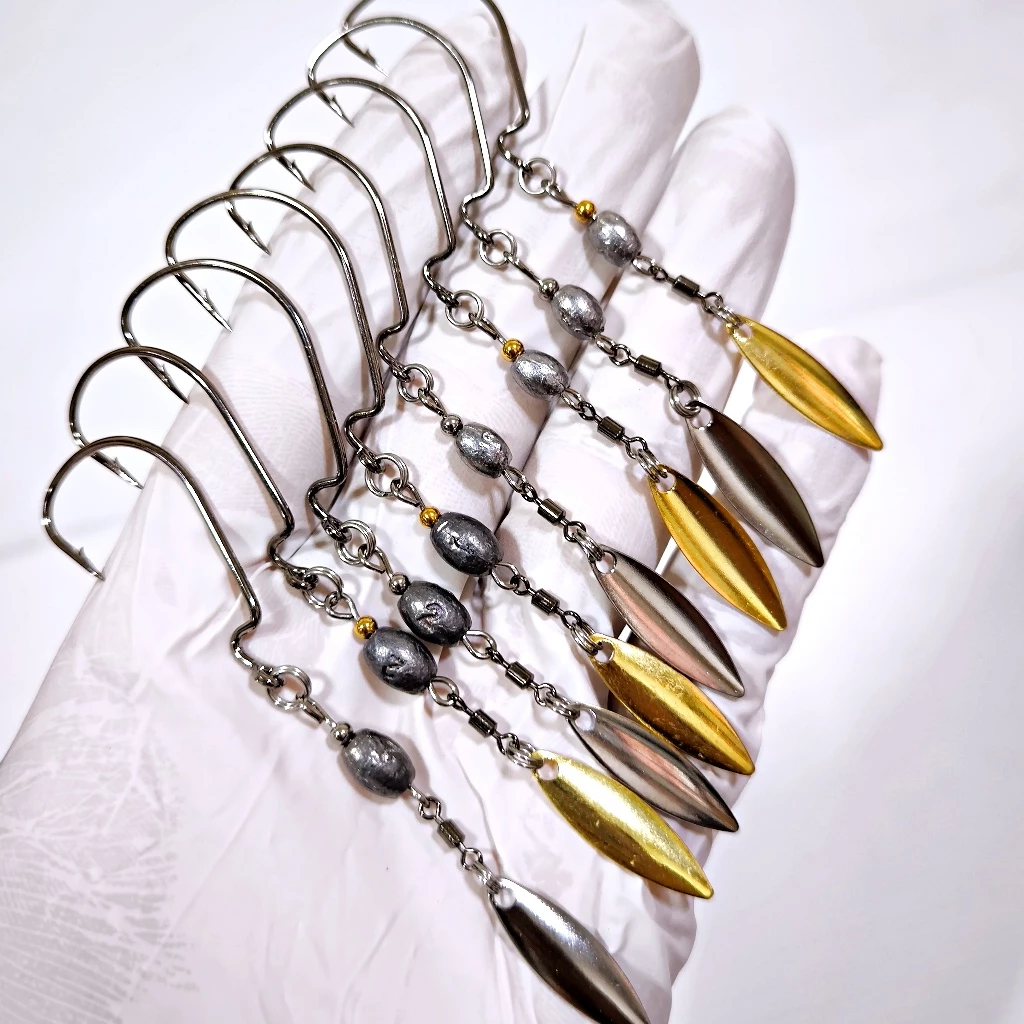 J-RIG MiNi พร้อมตกปลาช่อน ขนาด 1-2 กรัม ราคาต่อ 1 ชิ้น
