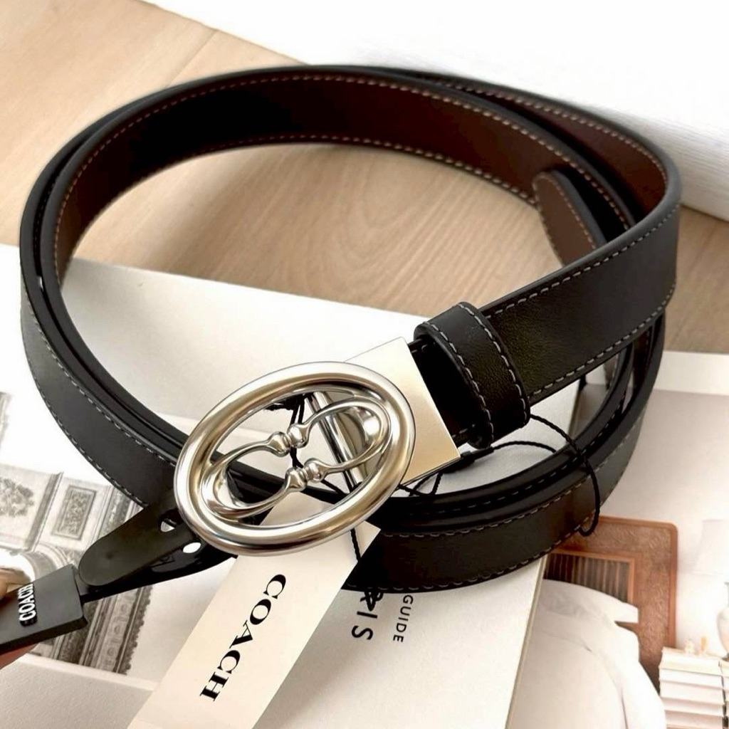 ✴️แท้ 💯% NEW C0ACH CLASSIC BELT เข็มขัดรุ่นใหม่