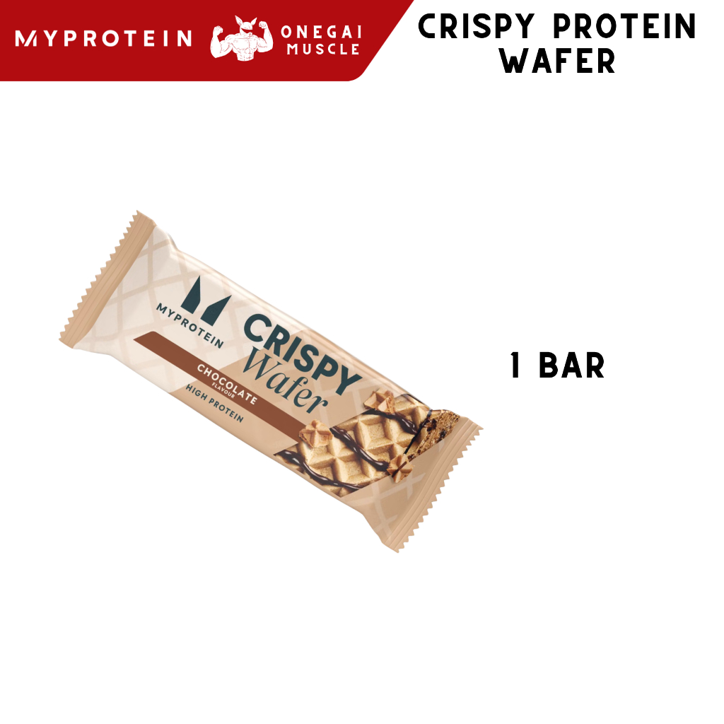 Myprotein Protein Wafers 1 bar  - Chocolate, Vanilla - High Protein Snack, Protein bar