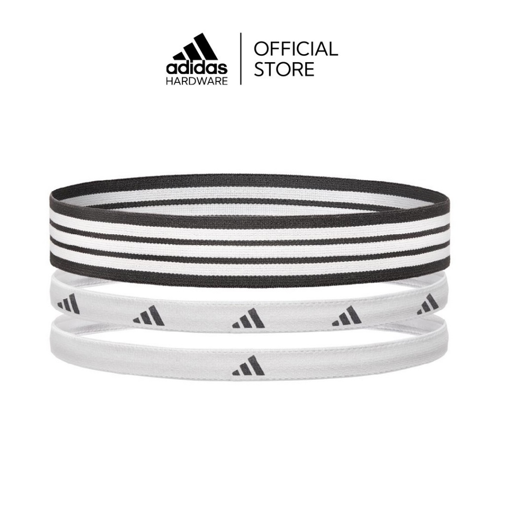 adidas ที่คาดผม สีขาว, ดำ / Hairbands Monochrome