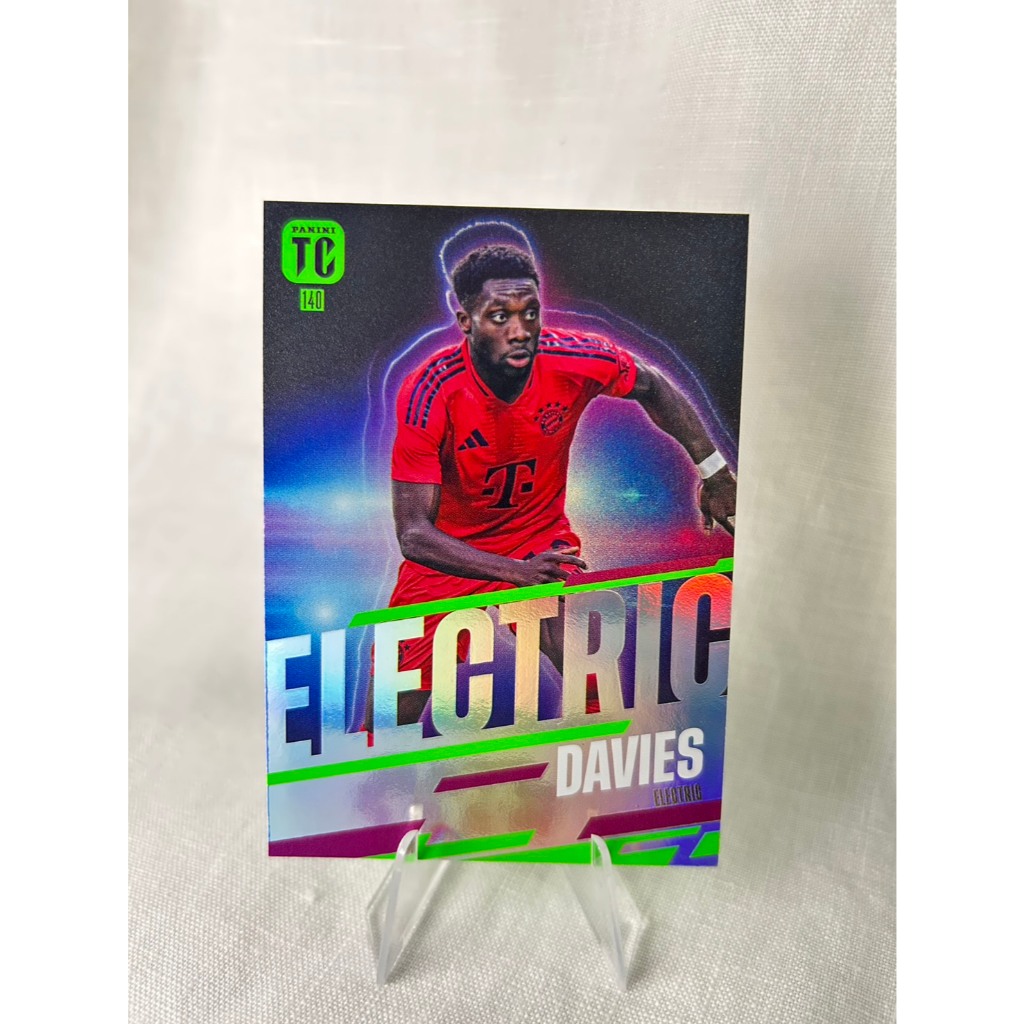 Alphonso Davies Canada Bayern Munich Panini Top Class 2024/25 Electric การ์ดฟุตบอล ของแท้