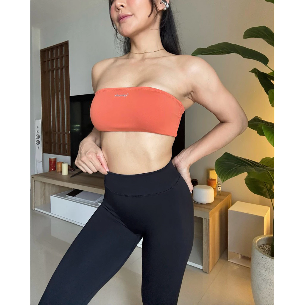 Gymmode - strabless bra สปอร์ตบราเกาะอก หนา ทนทาน ไม่ปริ้น