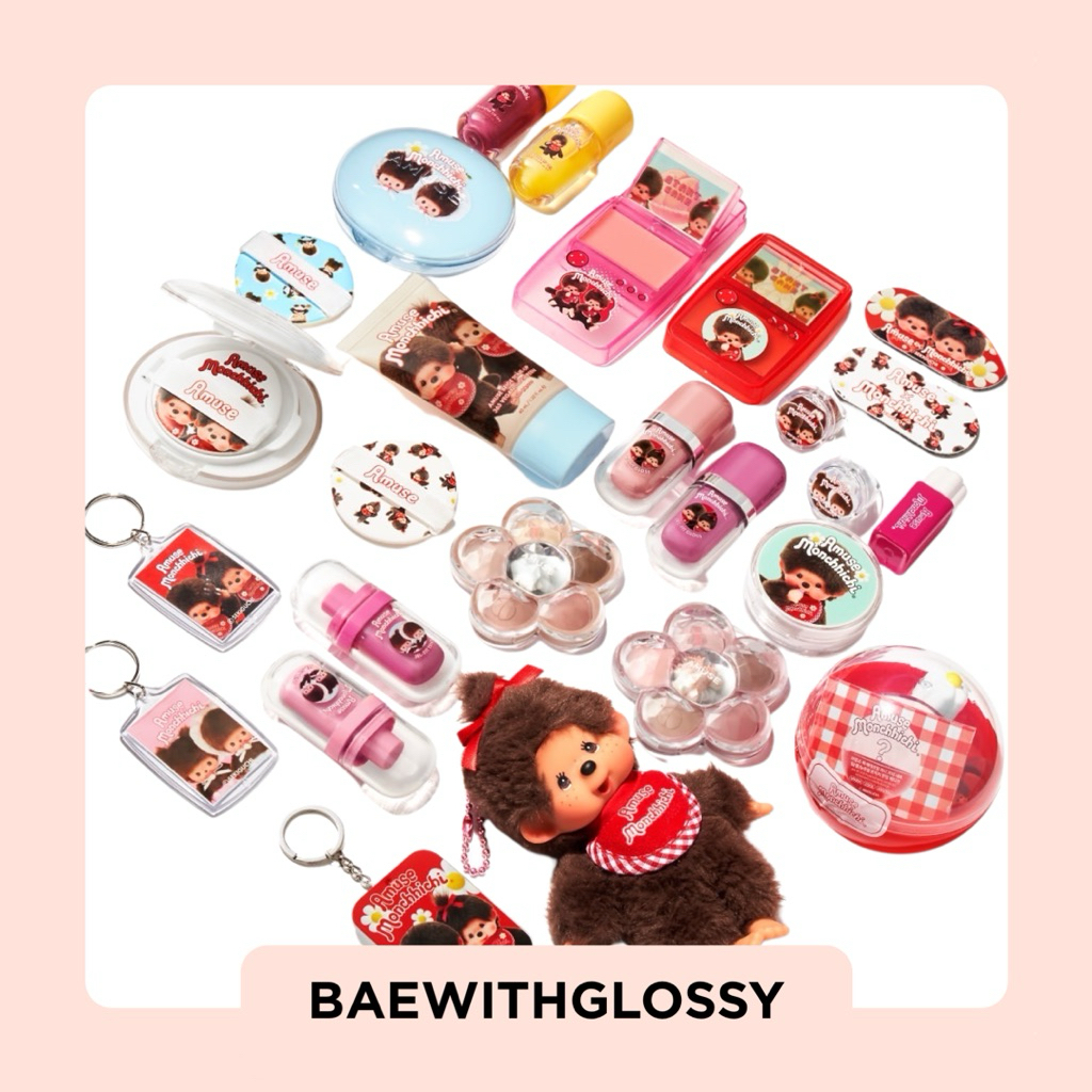 BAEWITHGLOSSY | Amuse x Moncchichi Collection (พร้อมส่ง)