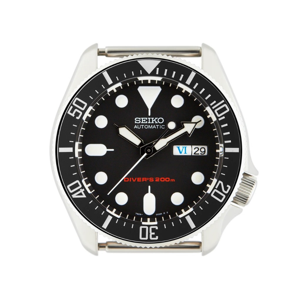 SKX007/SRPD Ceramic Bezel Insert: DSSD style Sandblasted