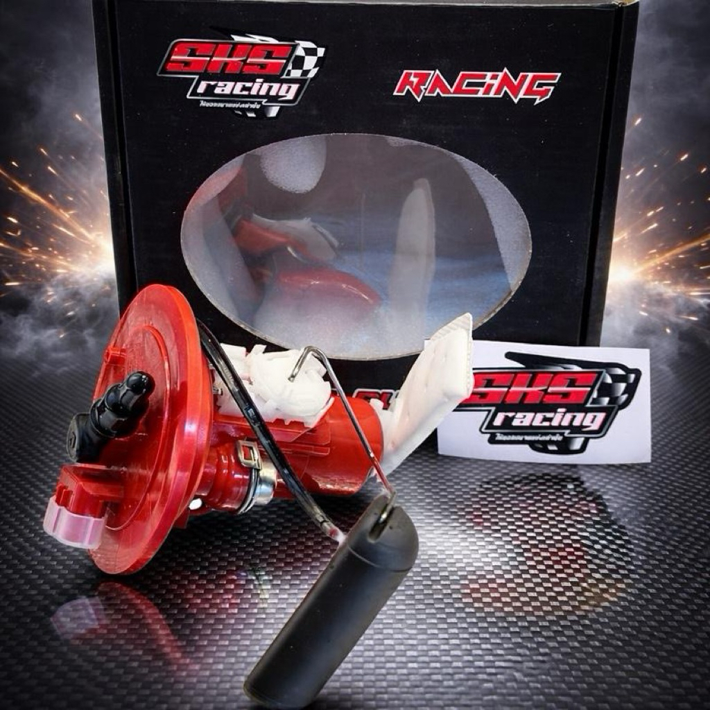 ปั้มติ๊กเชื้อเพลิง WAVE125 3.5 บาร์(สีแดง) แบนด์ SKS Racing