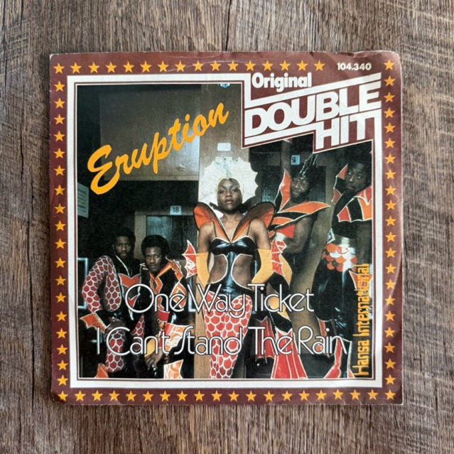 แผ่นเสียง Eruption - One way ticket vinyl lp 7”(VG+)