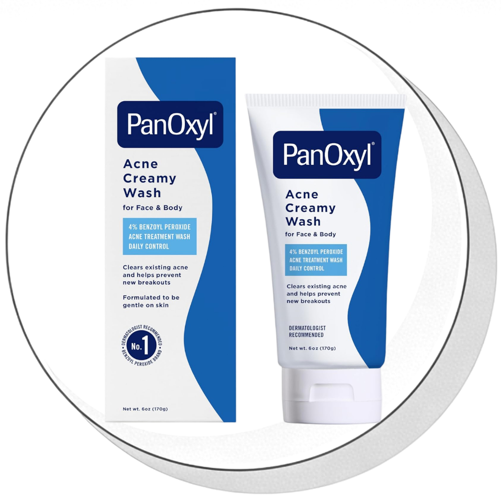 PanOxyl Creamy Wash ครีมล้างหน้ารักษาสิว BPO 4% อ่อนโยนต่อผิว ลดสิวอักเสบ ป้องกันสิวใหม่