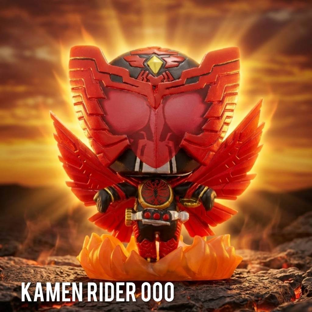 มาสไรเดอร์ Kamen Rider OOO Tajadol Combo Chimi Mega Buddy Series! ฟิกเกอร์ figure (ของแท้ มือ 1)