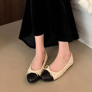 (ส่งด่วน !) CHERRYMU รุ่น Molly Shoes CM179 รองเท้าคัทชู รองเท้าทรงบัลเล่ต์ รองเท้าส้นเตี้ย