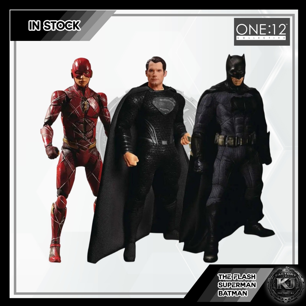 Mezco One:12 Zach Snyder’s Justice League Deluxe Steel Boxed Set