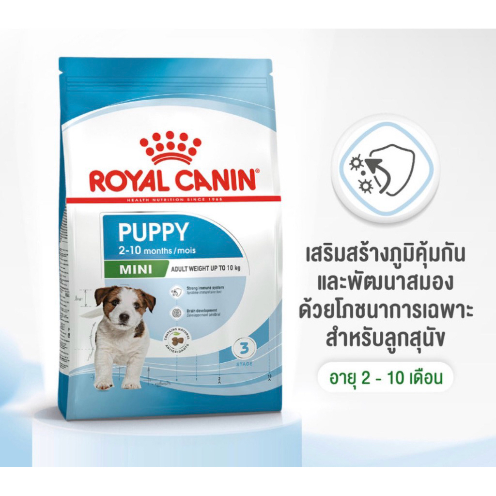 *แบ่งขาย* Royal Canin ลูกสุนัข สูตร Mini Puppy สำหรับสุนัขอายุ 2-10 เดือน ราคา ถูกที่สุด ดีลบีเคเค แกลเลอรีภาพที่ 2