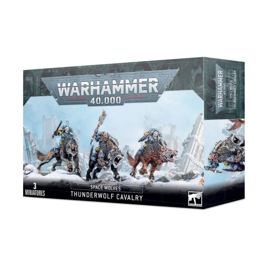 Warhammer 40k: Space Wolves: Thunderwolf Cavalry