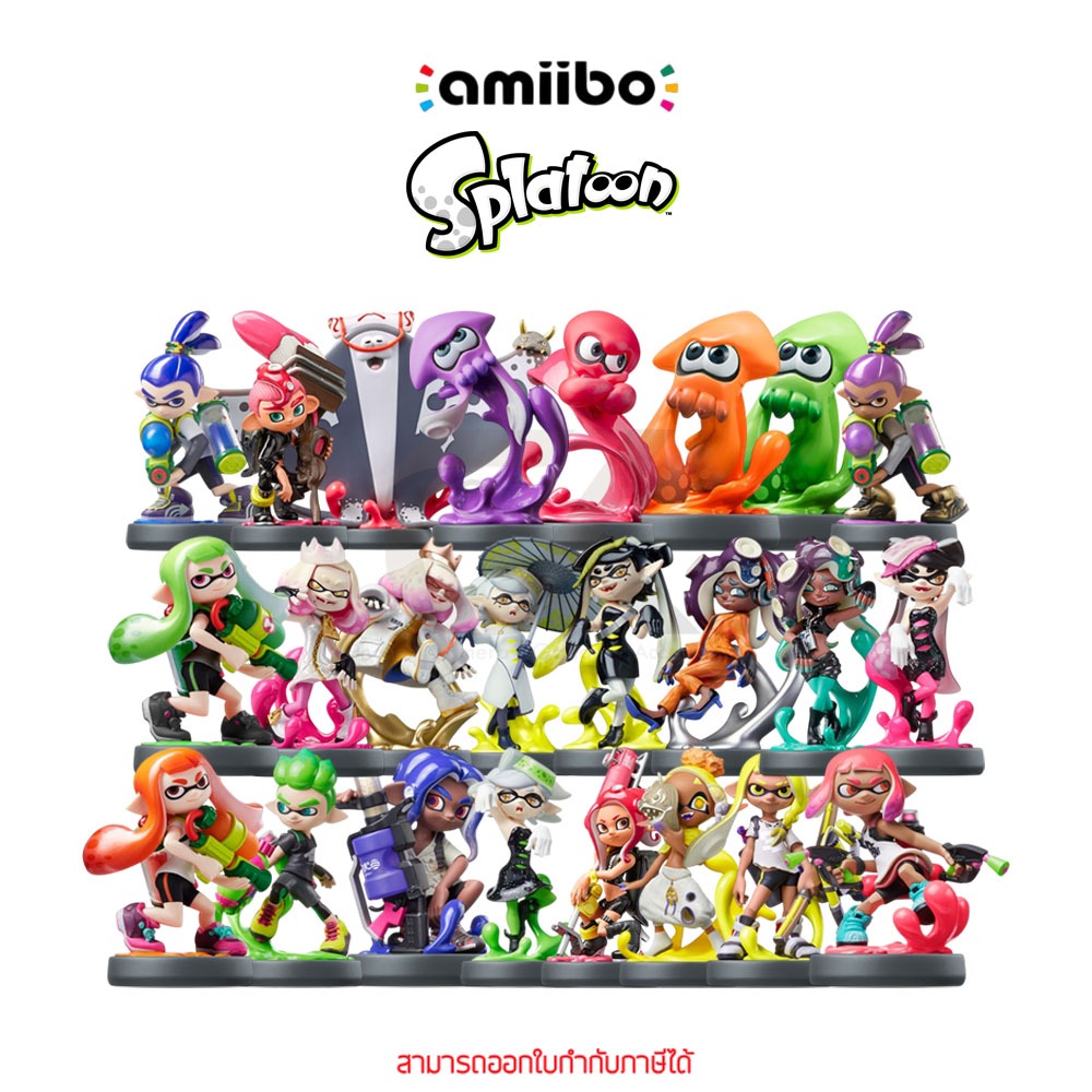 Nintendo Amiibo Splatoon Series ฟิกเกอร์ by ckonline