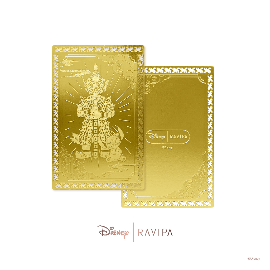 Ravipa | Stitch Giant Golden Card - การ์ด
