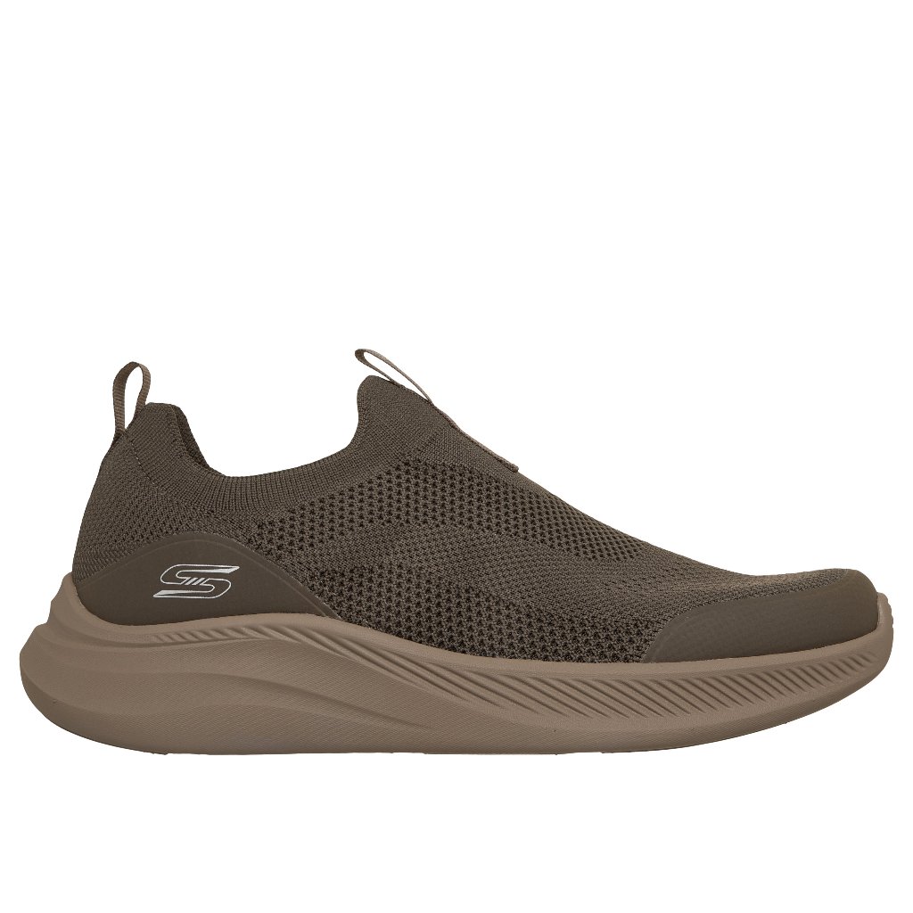 Skechers สเก็ตเชอร์ส รองเท้าลำลองผู้ชาย Men BOBS Sport Moda Flex Acre Casual Shoes - 118156-BRN Memory Foam (latest)