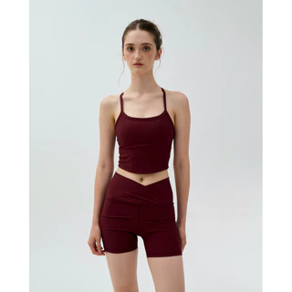 Harmoniq Flow : Crop Top ครอปท็อปมินิมอล ที่ใส่ได้ทั้งออกกำลังกายและวันชิลล์ เนื้อผ้าร่องนุ่มเก็บทรงสวย มีฟองน้ำในตัว