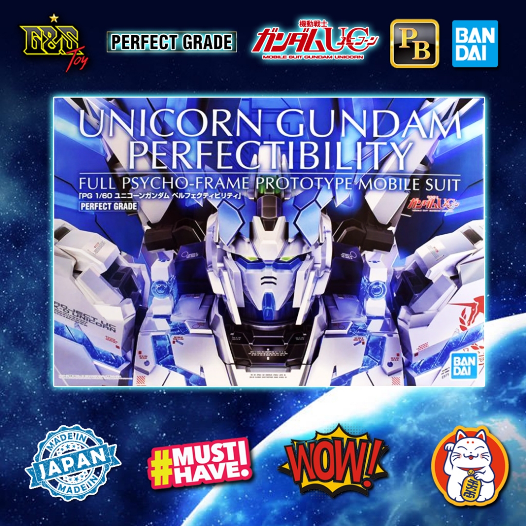 PG 1/60 Unicorn Gundam Perfectibility จากภาค Gundam Unicorn