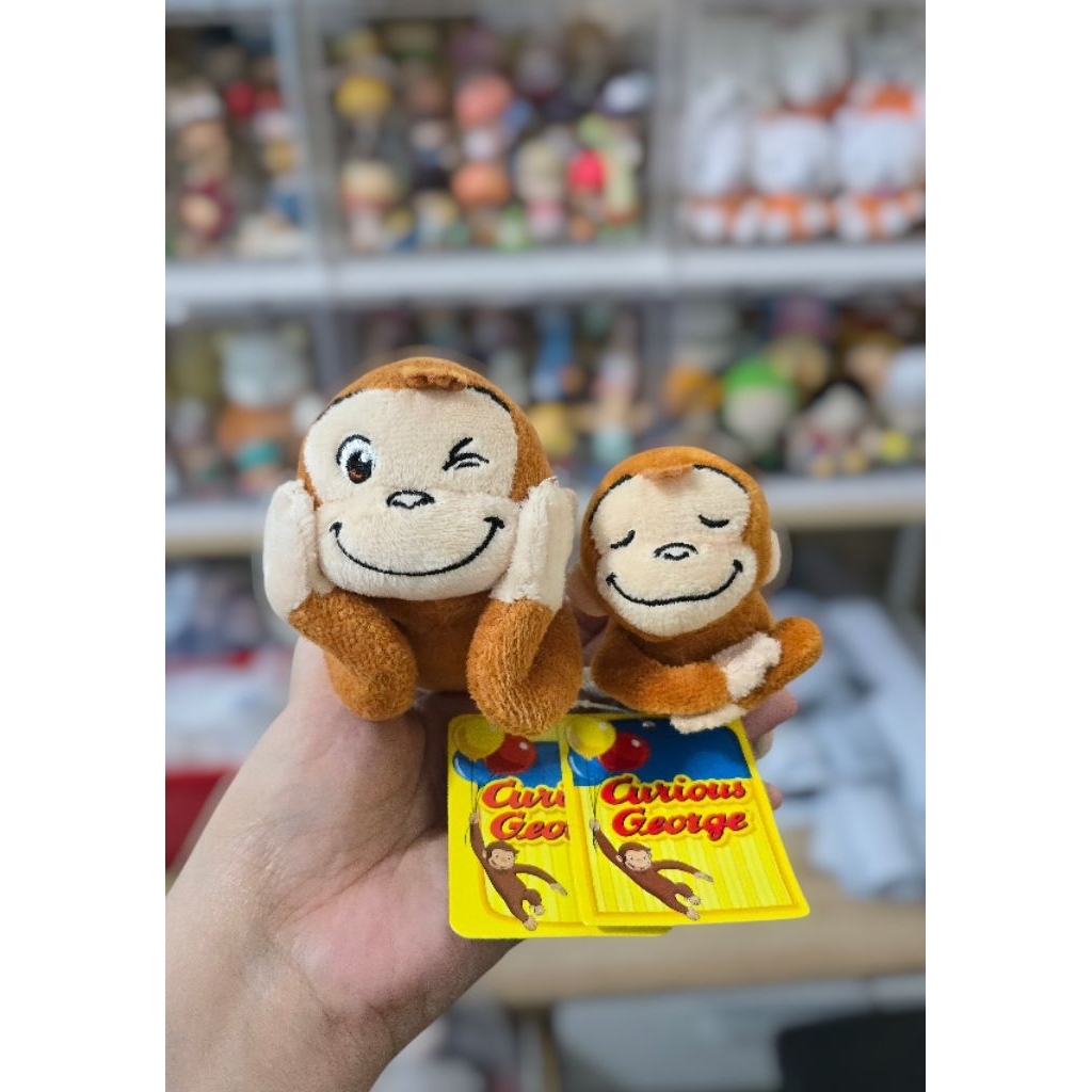 ตุ๊กตา ลิงจอร์จ เรื่อง Curious George Doll งานแท้ญี่ปุ่น ใหม่ป้ายห้อย