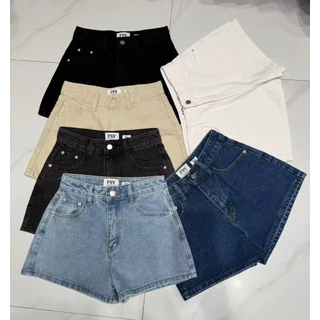 📍พร้อมส่ง📍🇰🇷FSY🇰🇷 62028 Korea basic shorts denim jeans ขาสั้นยีนรุ่นใหม่ทรงสวย