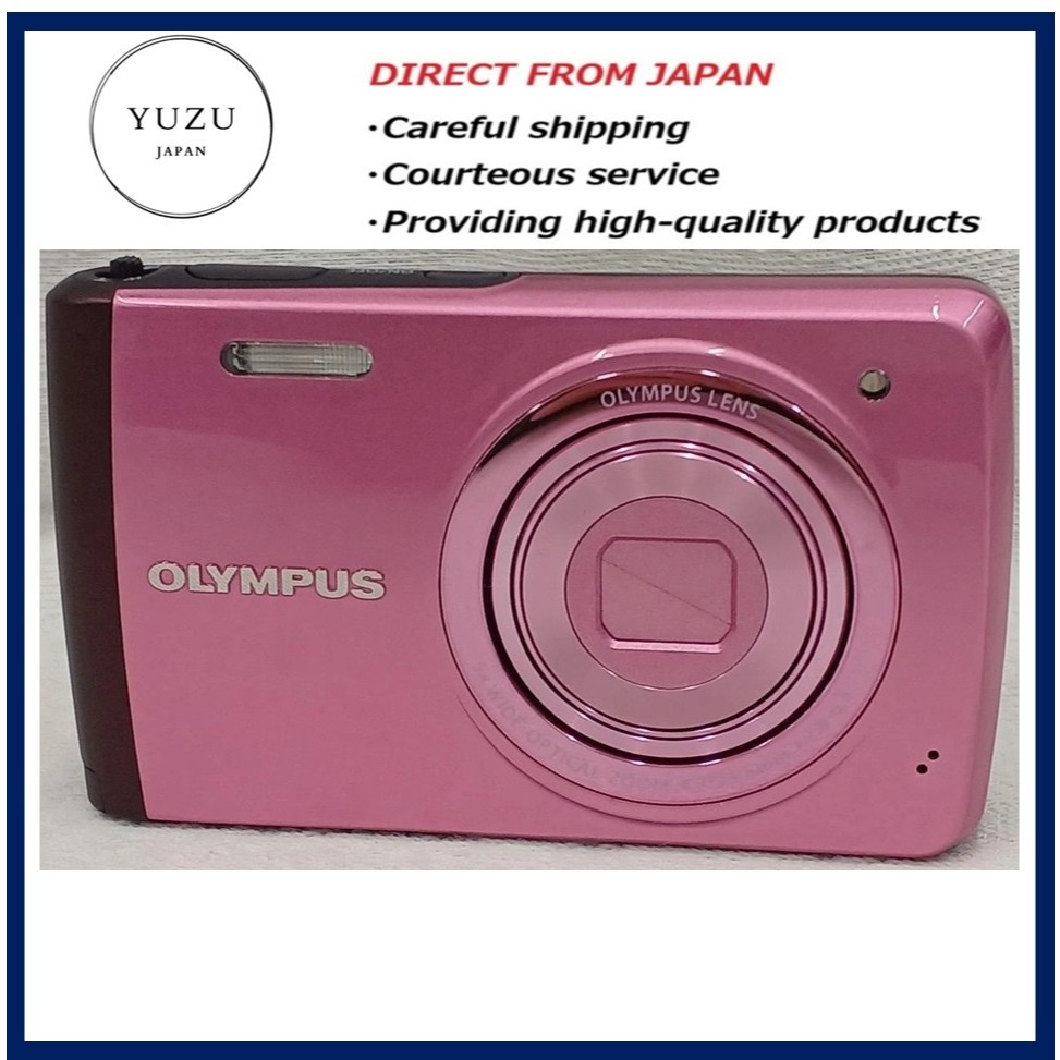Pre-owned Product Olympus VH-410 16MP Digital Camera - Rare Metallic Pink | Y2K Vintage Aesthetic Re