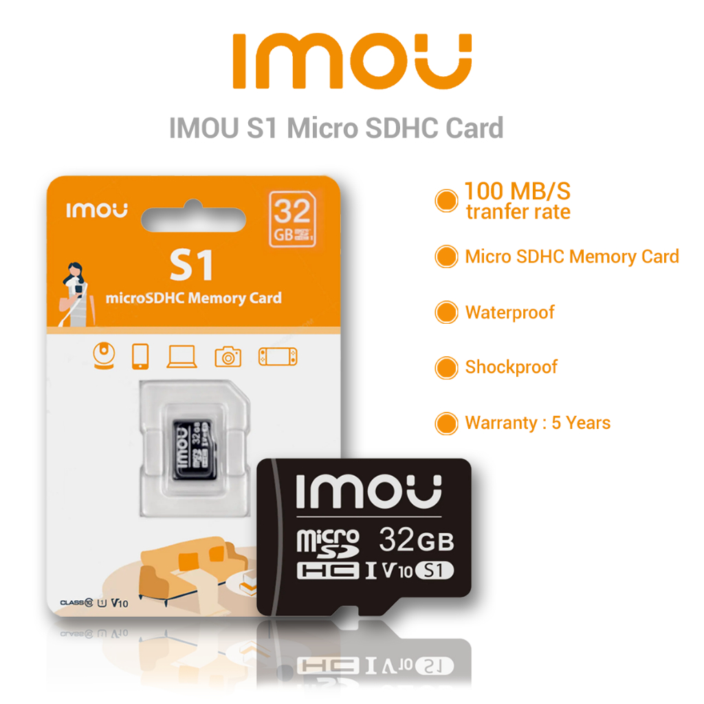 IMOU 32GB  micro sd card 5Year Warranty เมมโมรี่การ์ด เมมกล้องวงจรปิด memory card