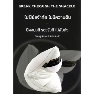 หมอนโรงแรม 5 ดาว หมอน หมอนโรงแรม หมอนรอง 600g 800g 1000g ขนนกกำมะหยี่ ระบายอากาศดี หมอนนอน หมอนสุขภาพ pillow