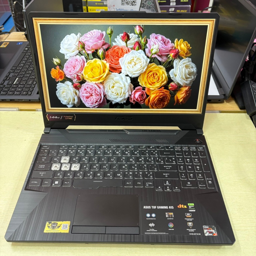 ASUS  TUF  GAMING  A15  FA506NCR - HN007W  ประกันศูนย์  Onsite  15/08/2026  สภาพเครื่อง  95%