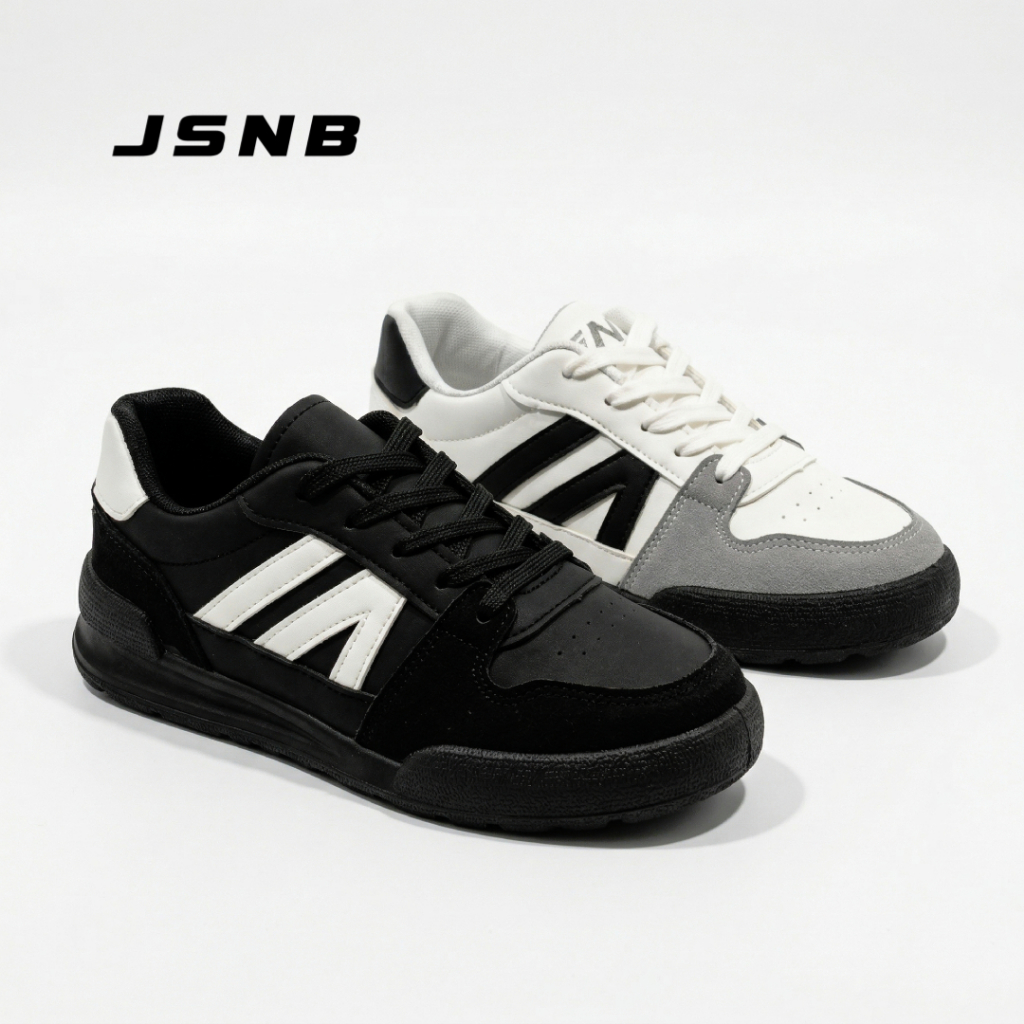 JSNB ส่งฟรี รองเท้าผ้าใบแฟชั่น พร้อมส่ง รองเท้าผ้าใบผู้หญิง ผ้าใบลำลอง น้ำหนักเบา พื้นหนานุ่ม กันลื่น [LN309]