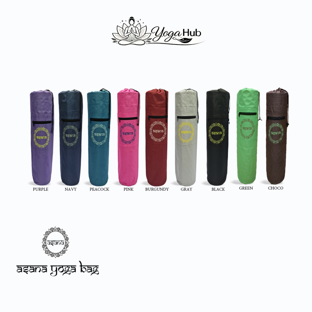 Asana bag - กระเป๋าสะพายข้างสำหรับใส่เสื่อโยคะ ( ส่งฟรี )