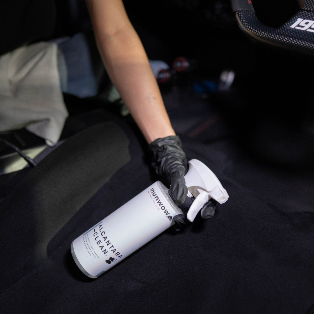 Munwow Alcantara clean (น้ำยาทำความสะอาดพื้นผิวอัลคันทาราและหนังกลับโดยเฉพาะ) ราคา ถูกที่สุด ดีลบีเคเค แกลเลอรีภาพที่ 7