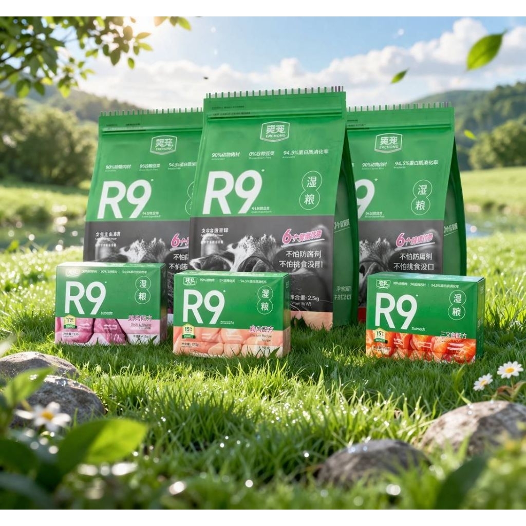 อาหารเปียกแมว JOY PETS R9 60 กรัม โปรตีนสูง ย่อยง่าย