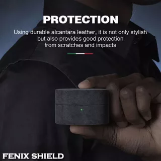 (ของแท้) เคส FenixShield Alcantara Leather Cover Case สำหรับ SONY WF-1000XM6 / WF-1000XM5 / WF-1000XM4