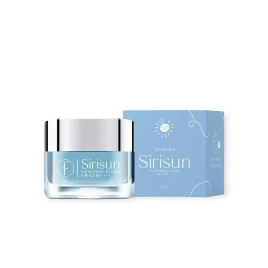 กันแดดสิริซัน กันแดดหน้าผ่อง Sirisun Sunscreen Cream SPF 50 PA++ ปริมาณ10 g