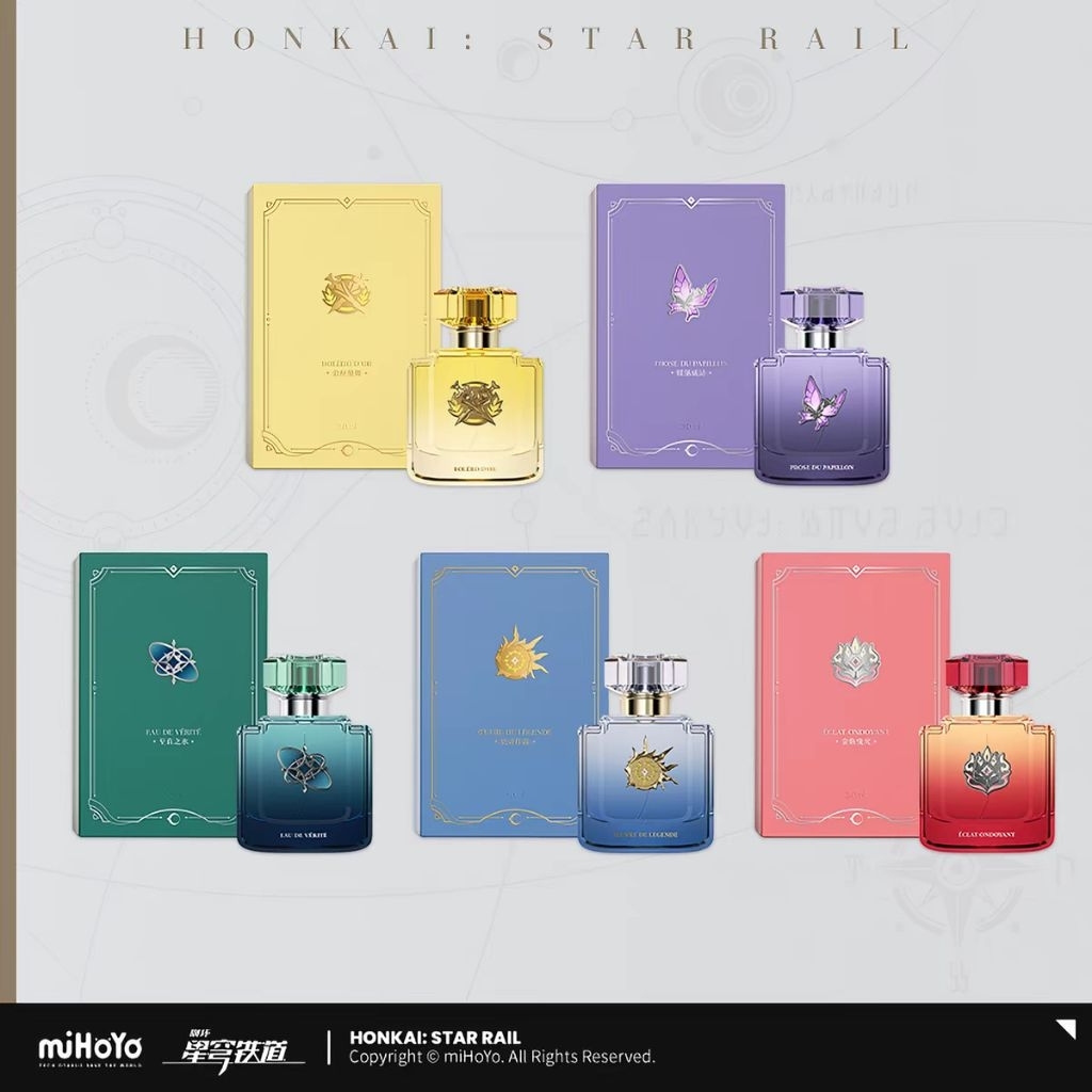 [พร้อมส่ง/แท้ 💯] น้ำหอม‼️แบ่งขาย Honkai Star Rail ‼️ 2, 3, 5 ML