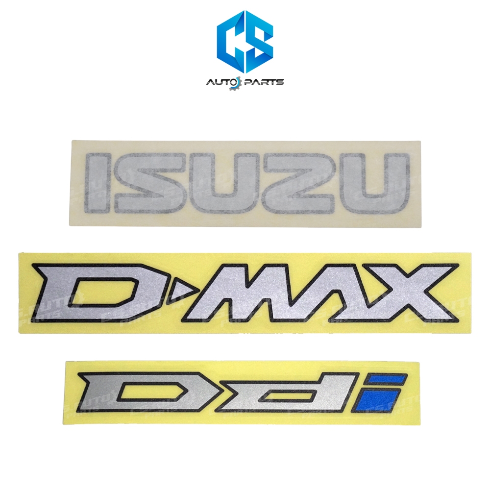 (แท้100%)สติ๊กเกอร์ ISUZU D-MAX Ddi - ISUZU D-MAX ALL NEW ปี20-25 (ติดฝาท้ายกระบะ)