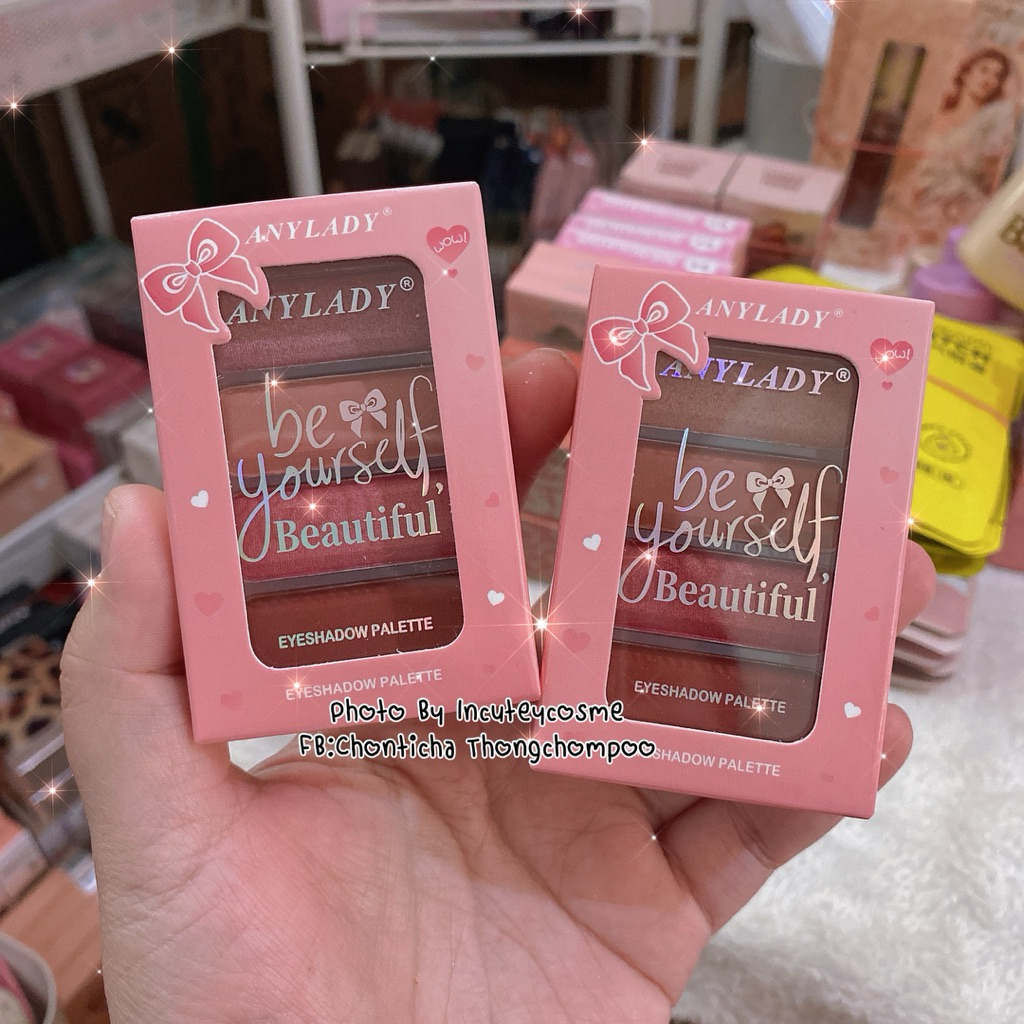 Anylady Be Yourself Beautiful Eyeshadow Palette อายแชโดว์ บลัชออน