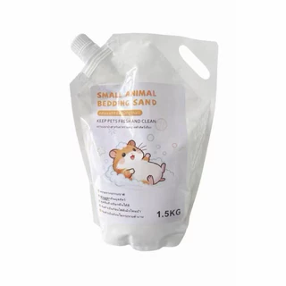 [ZC] ทรายแซดซี Bedding sand ทรายอนามัยทำความสะอาดสัตว์เลี้ยง 1.5kg