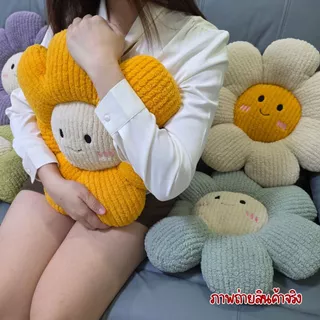 ZumoIX เบาะรองนั่ง ดอกไม้ 35 cm และ 45 cm ลายการ์ตูน ดอกทานตะวัน ใยสังเคราะห์คุณภาพสูง