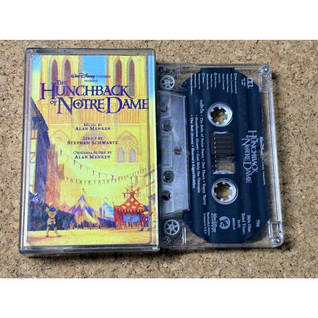 เทปเพลง The Hunchback of Notre Dame