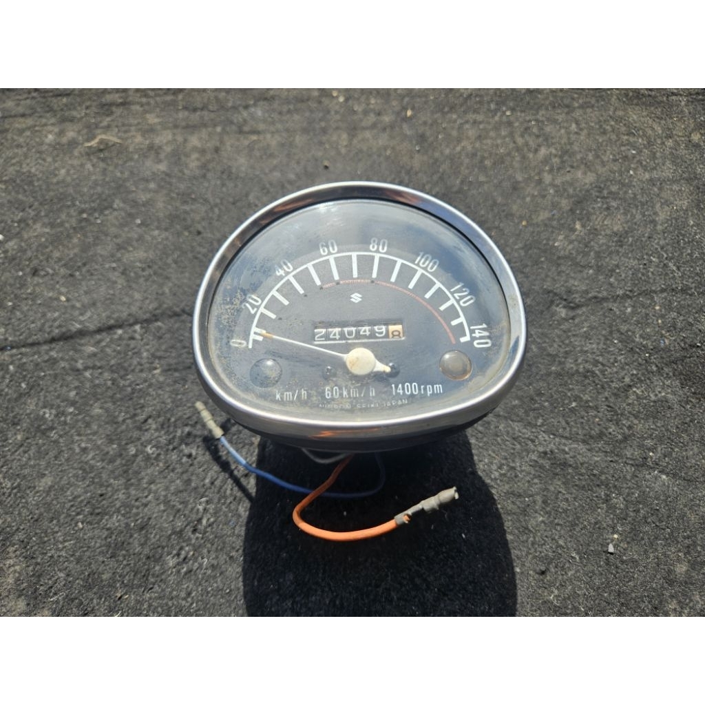 ไมล์ แท้มือสอง เก่าญี่ปุ่น Suzuki K125 M2 M3 หน้าไมล์140ตรงรุ่น ไม่ใช่ A100