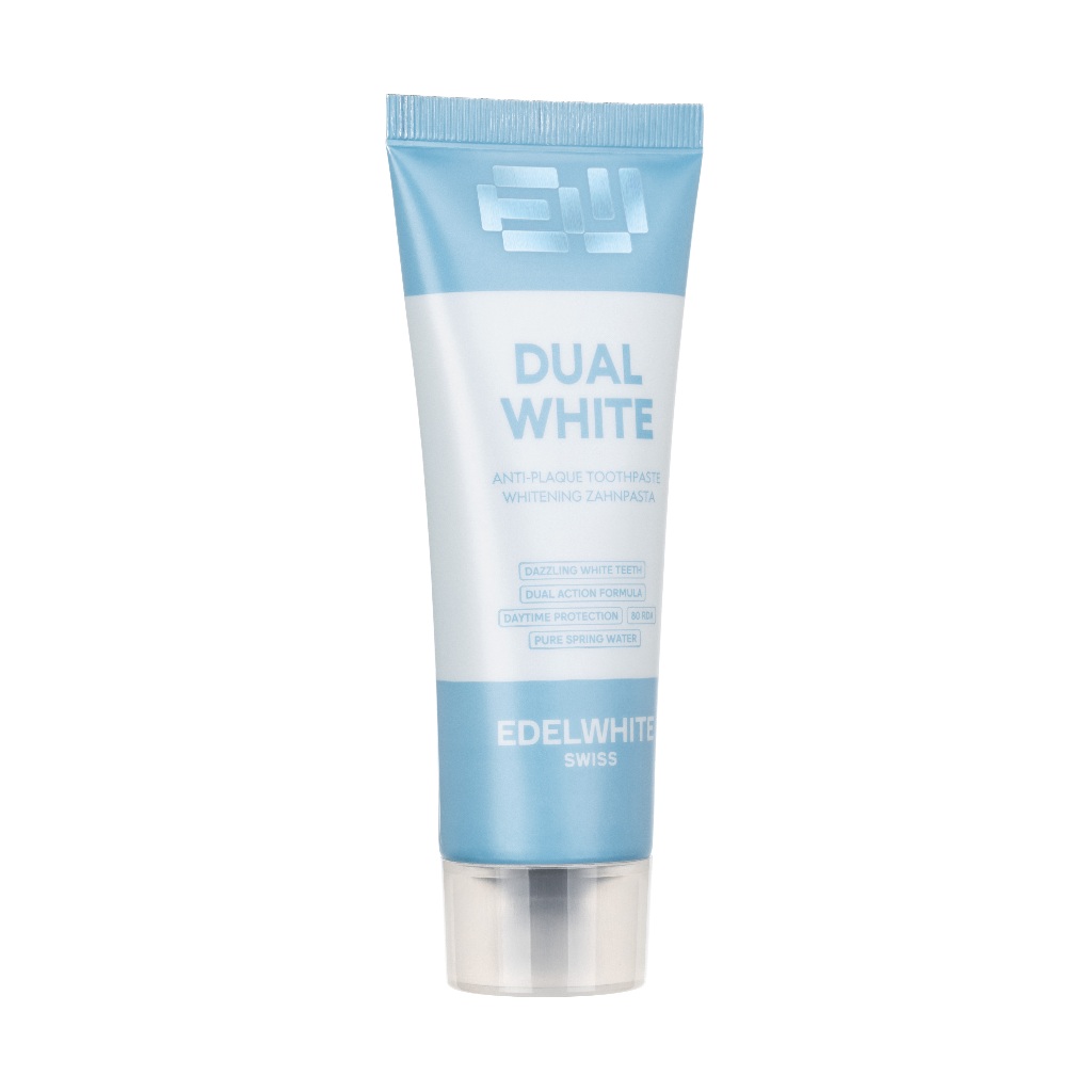 ยาสีฟัน EDELWHITE สูตร Dual White (เพื่อฟันขาว)