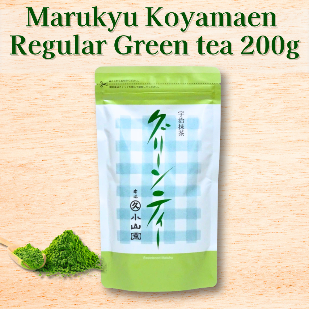 Marukyu Koyamaen Uji Matcha Regular Green Tea Pack Sweetened Japanese Green Tea For Latte