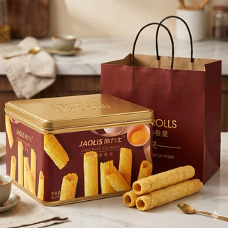 JAOLIS โรลไข่เค็ม เนยแท้ หอมกรอบละมุน แบรนด์ดังฮ่องกง แท้ [ พร้อมส่งจากไทย ] พร้อมถุงของขวัญ