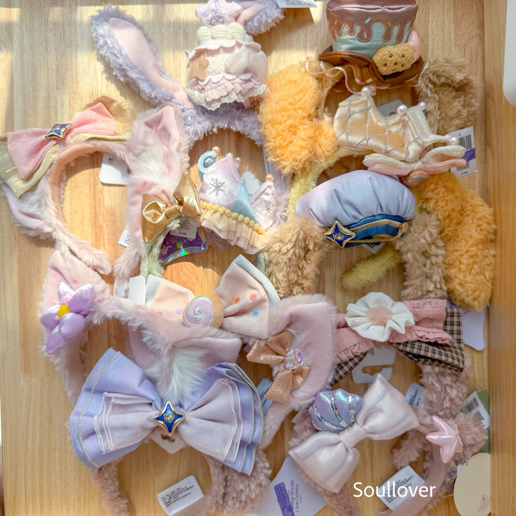 พร้อมส่ง❤ที่คาดผม Duffy and friends Disneyland Shanghai (ที่คาดผม Linabell , StellaLou , CookieAnn)