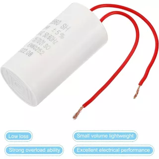 คาปาซิเตอร์ CAPACITOR CBB60 แคปสตาร์ท / แคปรัน เครื่องซักผ้า / มอเตอร์ / ปั๊มน้ำ ตัวเลือก 10 - 20 Uf