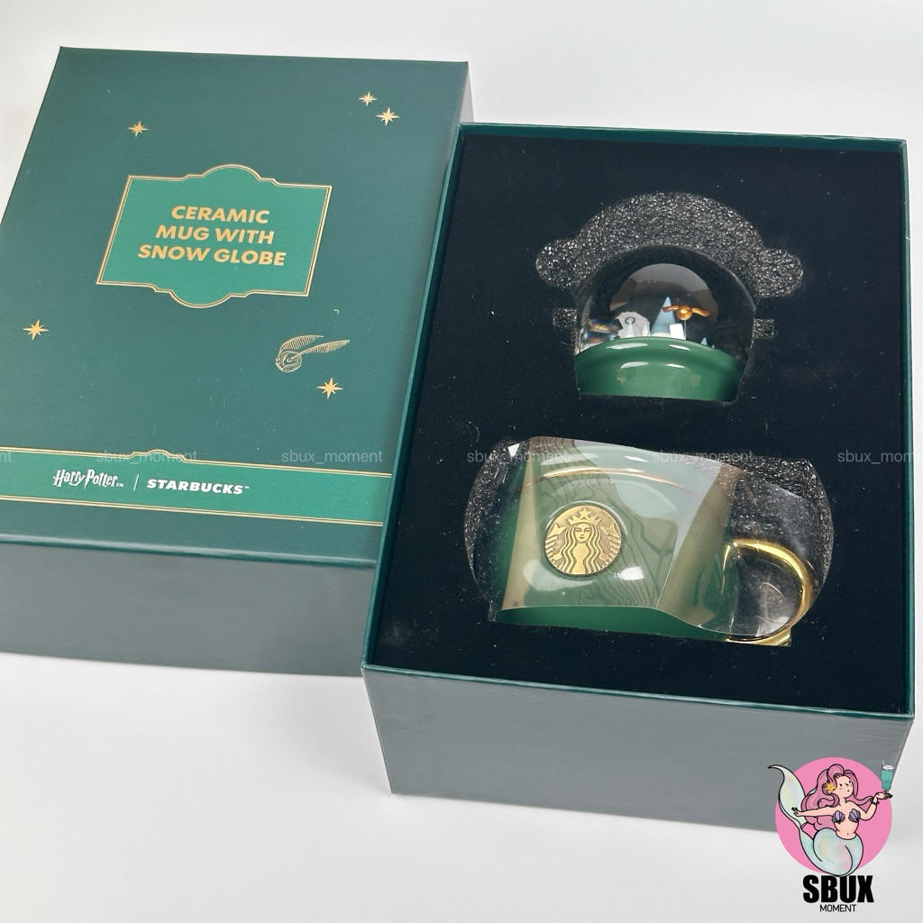 Starbucks x Harry Potter Collection แก้วสตาร์บัค แฮร์รี่พอตเตอร์ Snow Globe / Hedwig Stopper ของแท้ ราคา ถูกที่สุด ดีลบีเคเค แกลเลอรีภาพที่ 2
