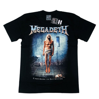 เสื้อวง Megadeth  MS - 203  ป้าย The Maxx