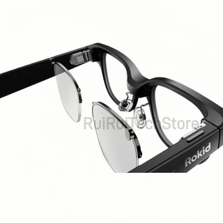 【New Arrival】ROKID Glasses บริการจัดทำแว่นสายตา กรอบแว่นครึ่งไทเทเนียมสั่งทำพิเศษ กรอบแว่นอย่างเดียวFrame Only